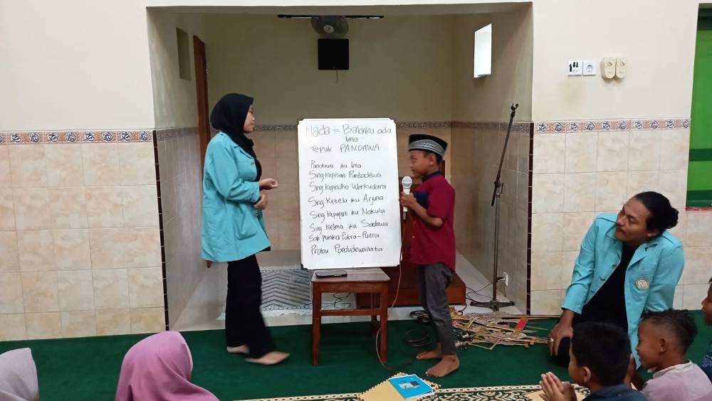 Sasda Mengajar, Ajari Anak-Anak Boyolali Tentang  Kebudayaan Jawa