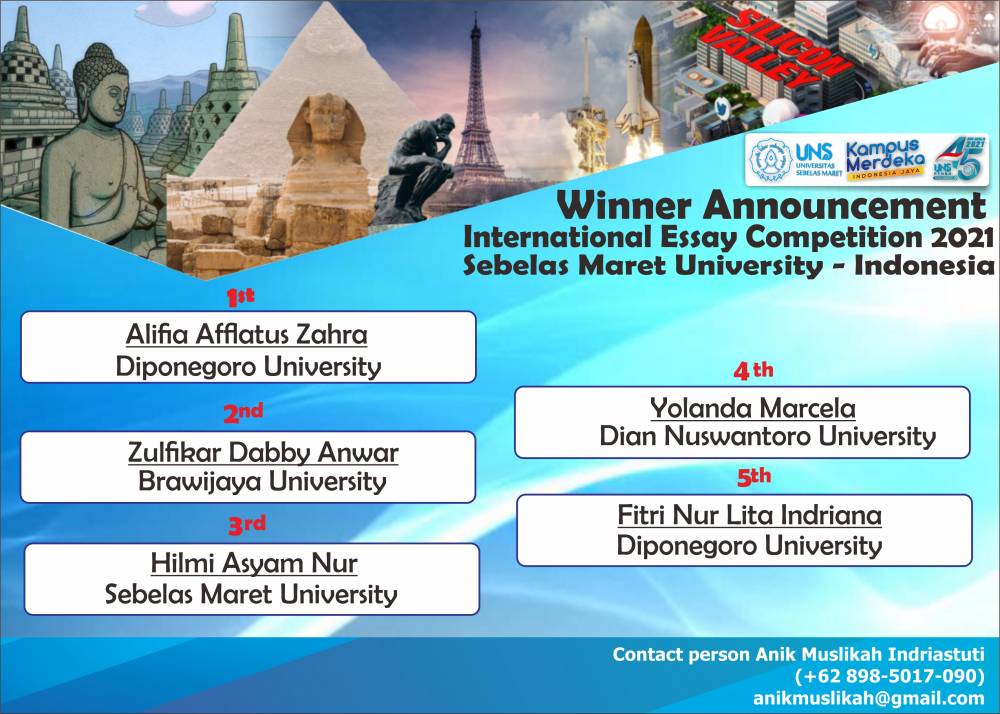 Winner Essay (International Essay Competition)